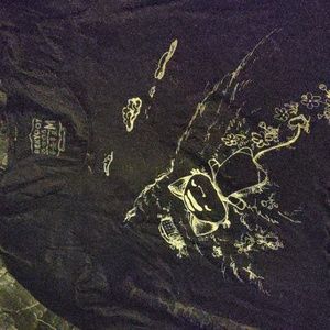 MD Bekyoot Fringed Cropped LS Cute Cat Graphic Tee